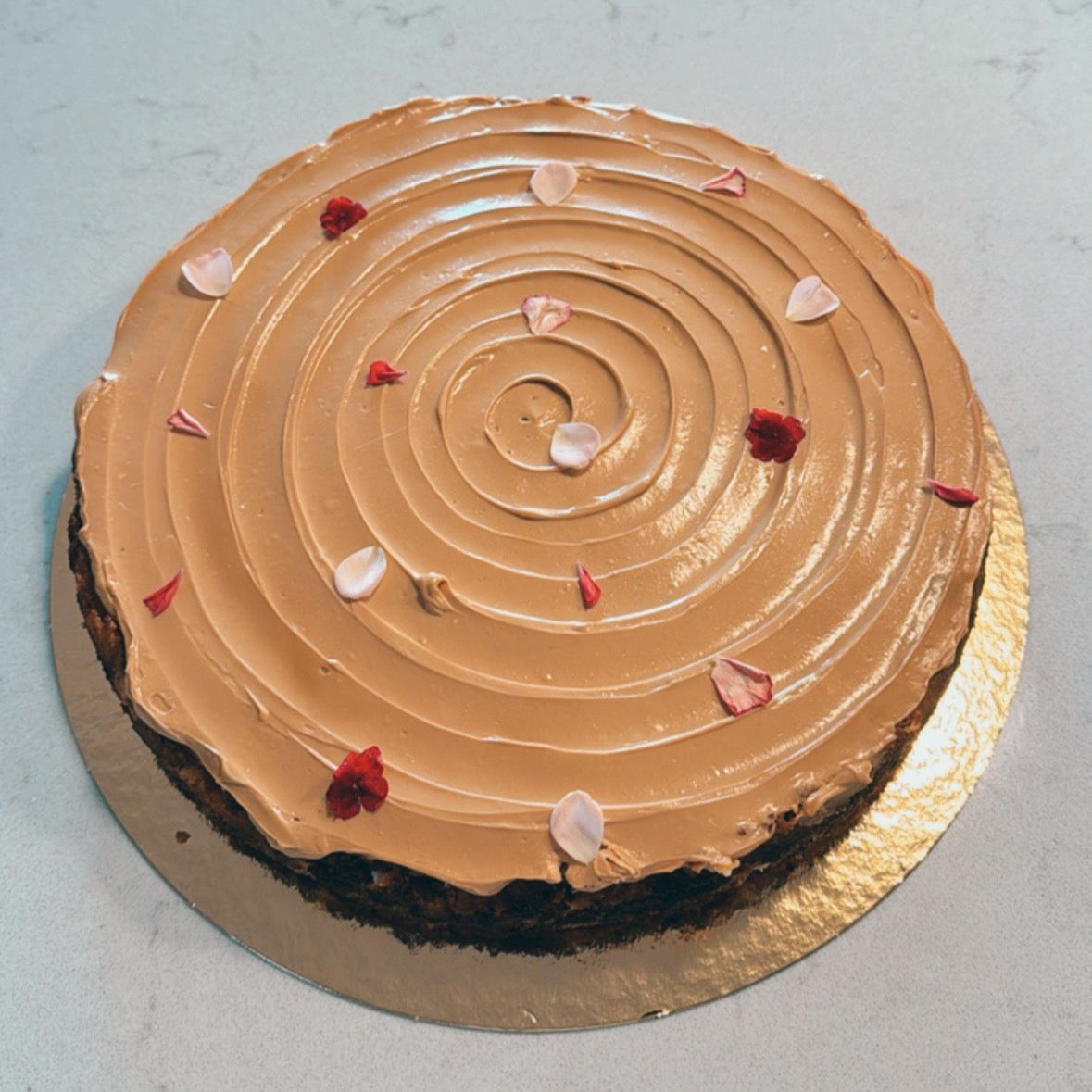 Pastel de Queso con Dulce de Leche