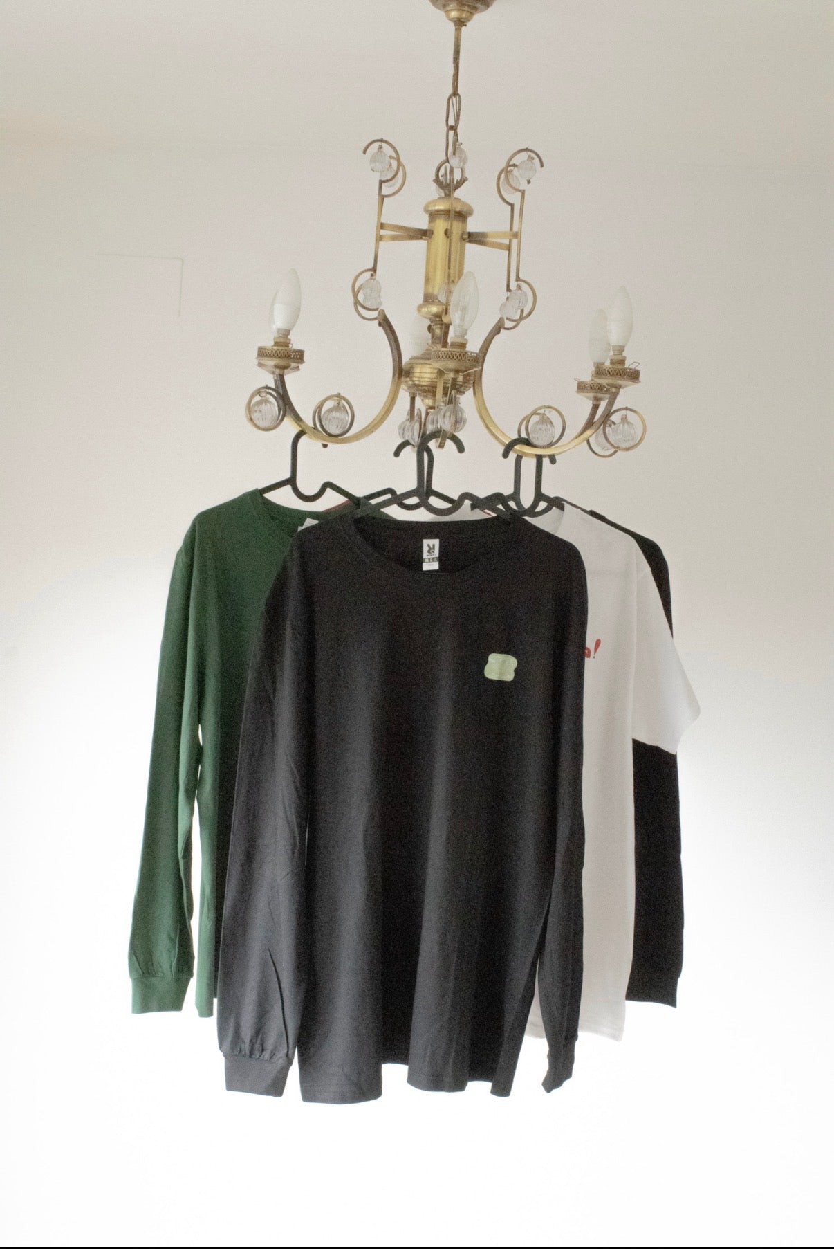 Camiseta manga larga negra salchijor