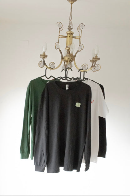 Camiseta manga larga negra salchijor