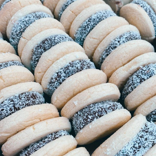 Mini alfajores de maicena